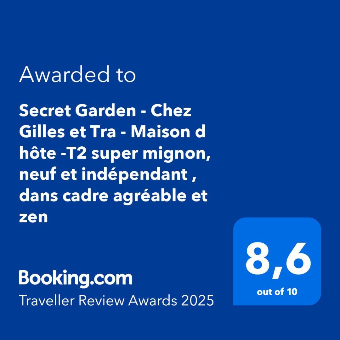 Secret Garden - Chez Gilles Et Tra - Maison D Hote -T2 Super Mignon, Neuf Et Independant , Dans Cadre Agreable Et Zen Valergues Екстер'єр фото